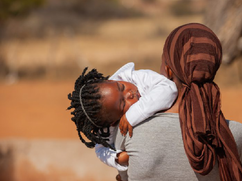 Young mothers supported by Dovan Foundation